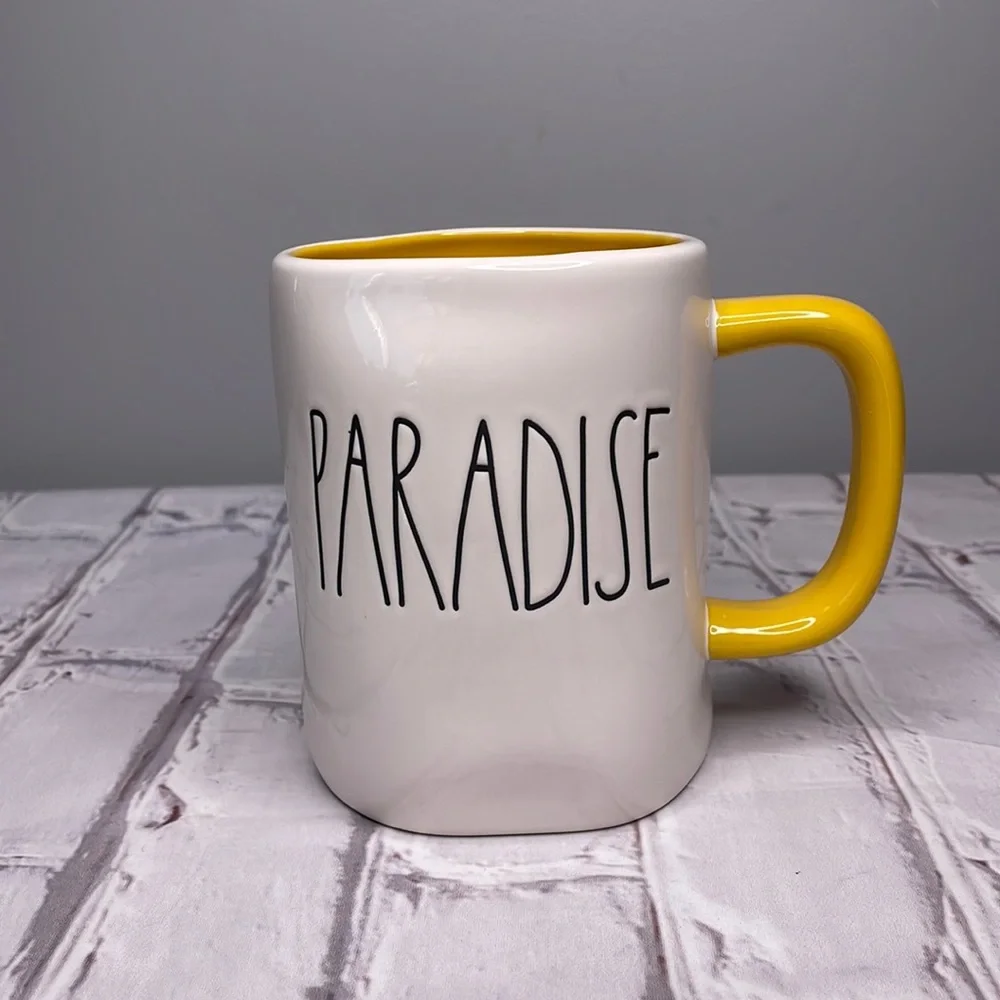 Rae Dunn PARADISE Summer Mug - Picture 1 of 5